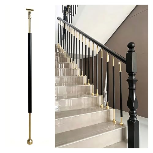 Balustrade Al-Mg orientable pour sécuriser et habiller un grand escalier