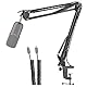 HyperX SoloCast Mikrofon Arm - Mikrofon Halter mit Kabelbinder Montage für HyperX SoloCast Kondensator Mikrofon von YOUSHARES