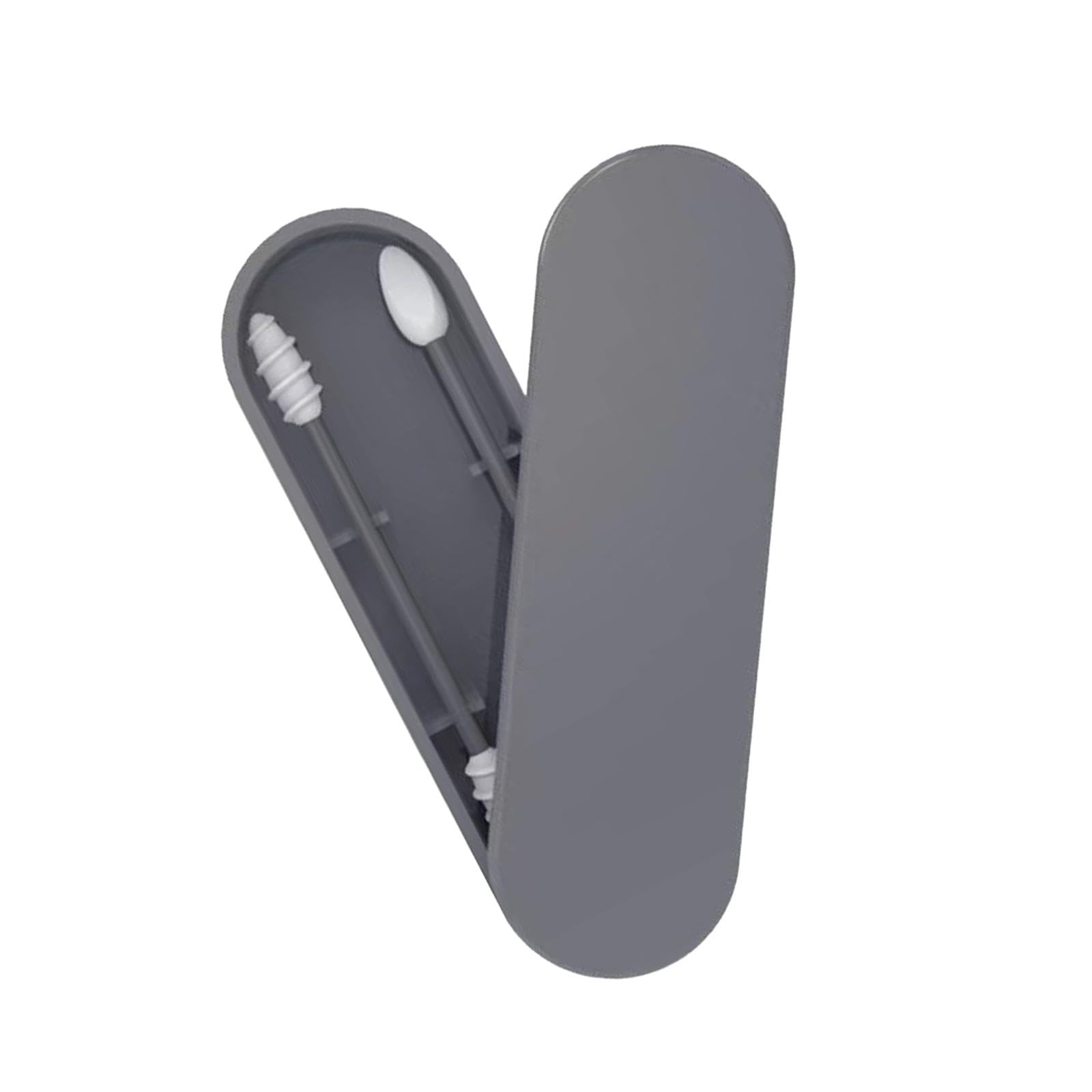 Enakshi Reusable Silicone Swabs with Travel Case Washable Portable for Men Women Mom Gray|Health & Beauty|Skin Care|Cotton Swabs|Package Includes:1x Cosmetic Swab-image-17