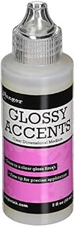 Ranger GAC17042 Glossy Accents Clear Plastic Varnish, 59 ml