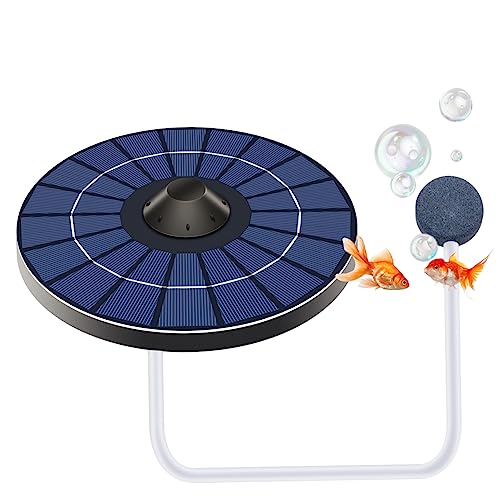 Pompa a aeratore di laghetto Solare Pompa per Esterni per Esterni a aeratore a aeratore di Pesce a aeratore ossigenatore Oxygenator Pond Pompe Ossigenatore per laghetto per Il laghetto