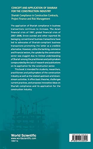Concept and Application of Shariah for the Construction Industry: Shariah Compliance in Construction