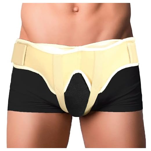 Vive Hernia Belt - Hernia Support Truss for Single/Double Inguinal or Sports Hernia - Two Removable Compression Pads & Adjustable Groin Straps - Surgery & Injury Recovery (Medium)