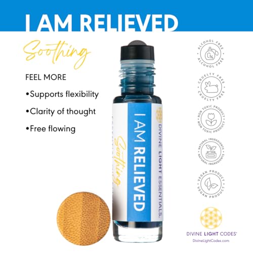 Aceite Esencial I Am Relieved Aromaterapia Roller miniatura 2