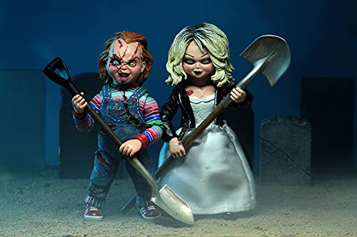 DT-Toys -Bride of Chucky - 7" Scale Action Figure - Chucky & Tiffany 2-Pack