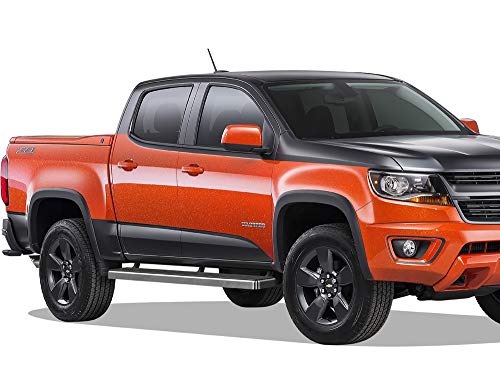 Estribos laterales acero inoxidable 6 in para Chevy Colorado miniatura 6
