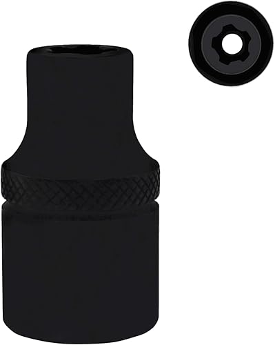 5 enchufes Torx externos, Torx Plus Socket 14" Dr 10EPR Compatible con Tesla Model 3 Parachoques delantero y fijación de matrícula, conector