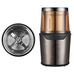 Portable Coffee Maker Coffees Machine with Grinder Powder Beater Stainless Low Noise Automatic for Household Kitchen