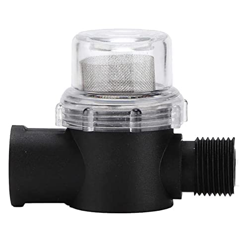 TKSE filtro universale per acqua, filtro fine in acciaio inox, serbatoio, camper, pompe giardino, impianto idraulico domestico