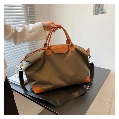 Travel Duffel Bag Casual Sport Tote Bag Women Crossbody Bags Large Capacity Travel Bag Shoulder Bag Tote Duffle Bag(Green)4