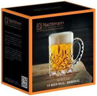 Spiegelau & Nachtmann Noblesse Kufel do Piwa, Szkło, Przezroczysty, 600 ml