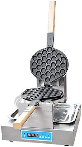220v Electric Eggettes Bubble Waffle Maker Machine Baker with Digital Display