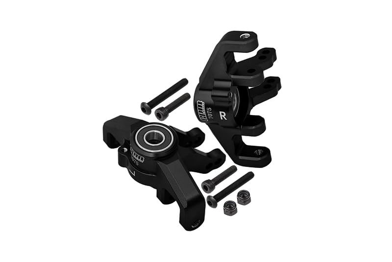 GPM Alu-Lenkermontage Für Axial SCX10 – 1 Paar, Schwarz, Tuning-Teil Für RC-Crawler
