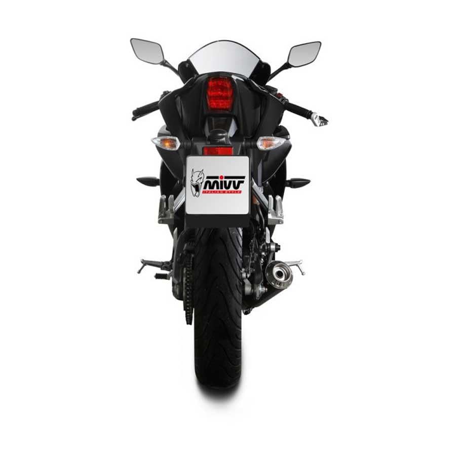 Ligne complète MIVV X-M1 Black - Yamaha YZF R125 / MT-125