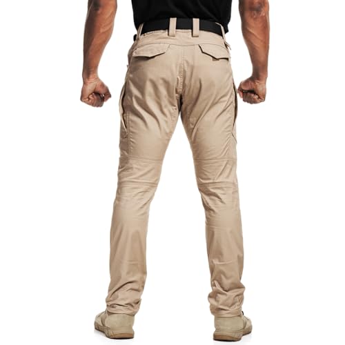 Men's Tactical Pants Flex Ripstop Cargo Trousers for Outdoor Hiking Work Casual Pants Large Capacity Clothing2