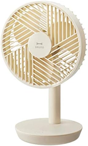 Amazon Co Jp Bruno Dc ポータブルデスクファン e034 ベージュ 扇風機 小型 Usb 卓上 ホーム キッチン
