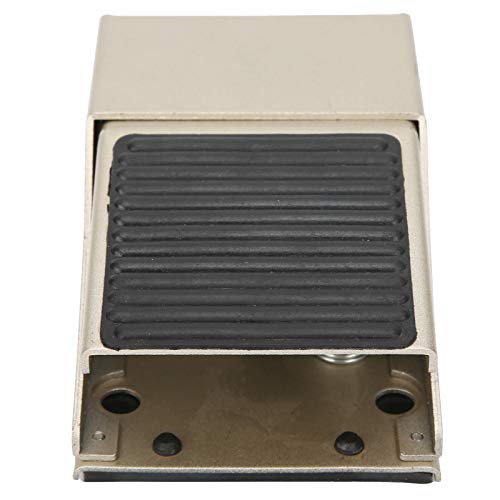 Respicefinem Foot Pedal Switch 3 Way 2 Position Thread Pneumatic Alloy Steel Pedal Valve FV320