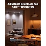 Govee BR30 Smart Light Bulbs, Works with Matter, Alexa and Google Assistant, LED Light Bulb, WiFi RGBWW Color Changing Flood Light Bulbs, Recessed Can Light Bulb, 2.4Ghz only, 850 Lumen, 4 Pack - Image 3