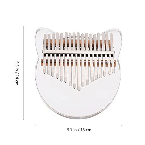 BIENKA 21 Touches Kalimba Pouce Piano Acrylique Transparent Mbira Doigt Piano Instrument de Musique Cadeaux for Enfants… - Les Beatles, Paul McCartney, John Lennon, RIngo Starr, George Harrison BIENKA 21 Touches Kalimba Pouce Piano Acrylique Transparent Mbira Doigt Piano Instrument de Musique Cadeaux for Enfants… – Image 8