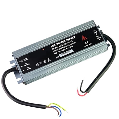 Alimentation LED étanche 12V IP67 compacte pour éviter la surchauffe