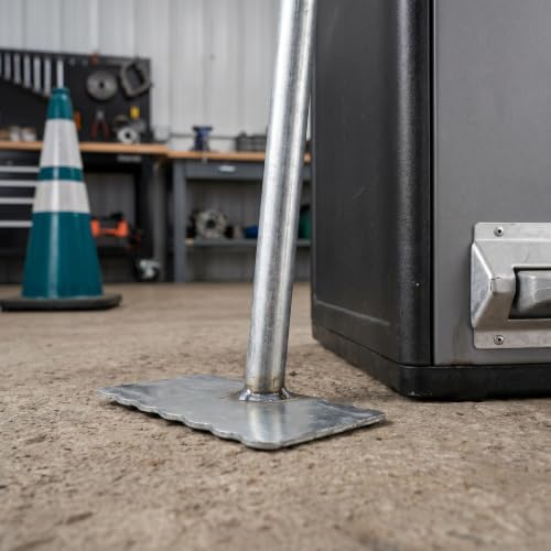 COHEALI Manual Trash Bin Compactor Tool and Flat Base 2pcs with Stainless Steel Construction Increases Trash Can Capacity Silver for Household Waste Compression in Offices and Apartments - 4