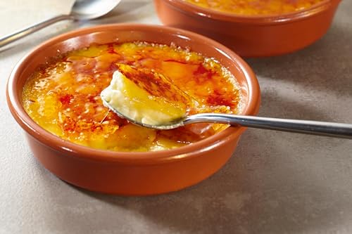 RUF Crème Brûlée mit selbst karamellisierendem Karamell-Zucker, französisches Dessert mit knackiger Zucker-Kruste ohne Flambieren, glutenfrei, 1 x 95 g
