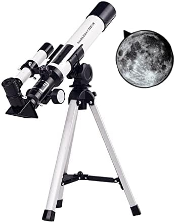 Astronomical Telescope for Kids- Professional Stargazing HD Refractor Telescope 400mm Focal Length, High Magnification Astronomical Telescope to Observe Deep Space Stargazing for Kids Beginners…