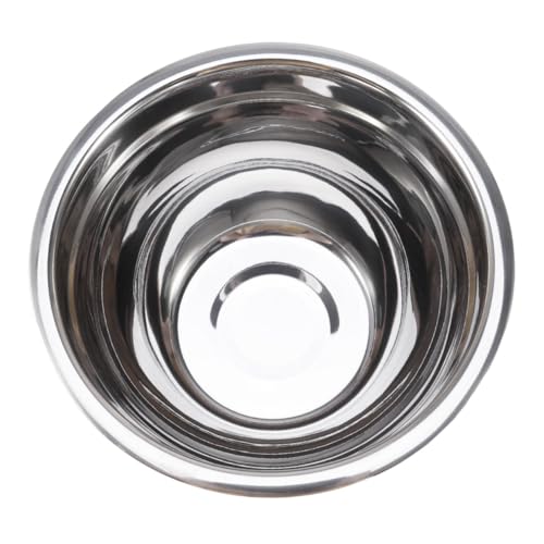 FRCOLOR ステンレス製深型ミキシングボウル フルーツサラダ容器 卵打ち対応 調理用ボウル 家 レストラン用