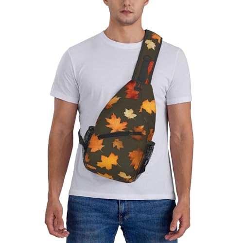 Mochila cruzada MYPIKY camuflaje otoño unisex miniatura 7
