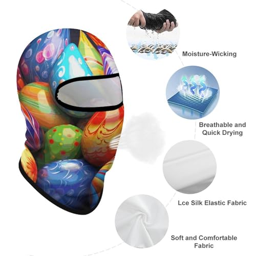 Balaclava Mask for Men Balaclava Ski Mask Easter Eggs Winter Face Mask Face Cover for Cycling miniatura 3