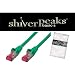 Produktbild shiverpeaks Patchkabel cat6A S/FTP PIMF Halogenfrei grün 20m