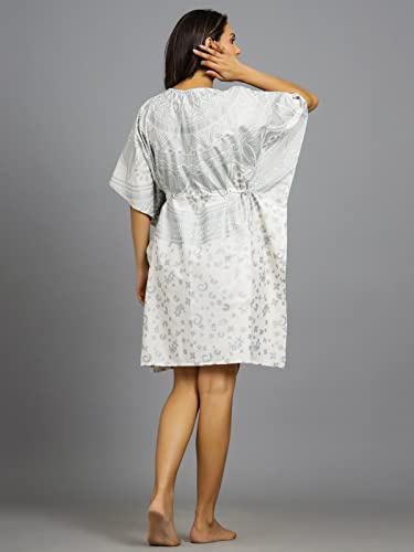 Image of Ravaiyaa - Attitude is everything Womens Soft Crepe Silk Casual Dress Summer Floral Printed Dress Ladies Tank Midi Sundress