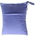 Damero Cute Travel Baby Wet and Dry Cloth Diaper Organizer Bag (Large, Purple)