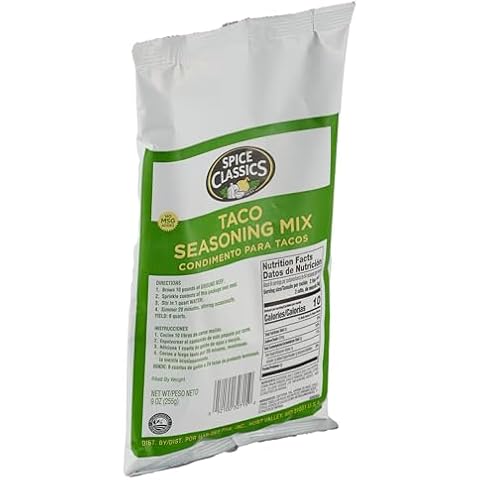 Spice Classics Taco Seasoning Mix, 9 oz Cover