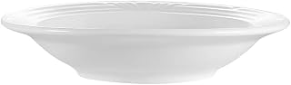 CAC China CRO-120 Corona 12-Inch 22-Ounce Super White Porcelain Pasta Bowl, Box of 12