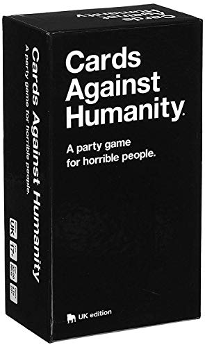 Image of Cards Against Humanity UK Edition Adult Party Card Game for Friends & Family | 4-20+ Players | Ages 17+ | 30-90 Minutes Gameplay
