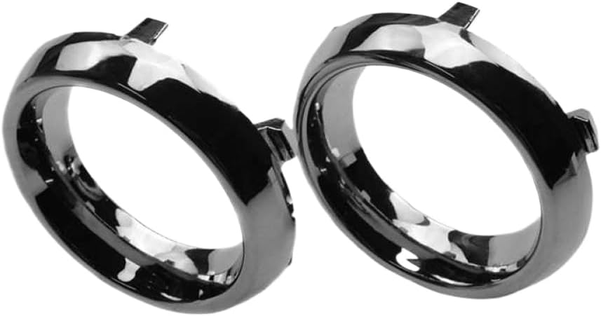 Fog Light Bezel Trim Set, 2 Pack, Compatible with Town & Country 3.6L V6 2011-2016, Driver and Passenger Side