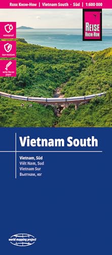 Reise Know-How Landkarte Vietnam Süd (1:600.000): reiß- und wasserfest (world mapping project)