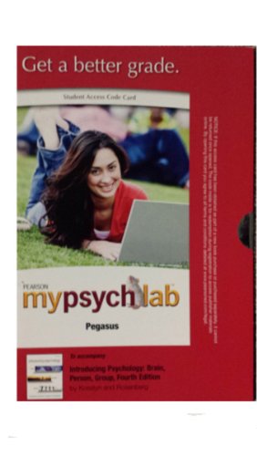 Amazon.com: MyPsychLab Pegasus with Pearson eText - Standalone Access ...