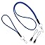 2pcs Lanière Tour De Cou, Lanyard Neck Strap Nylon Avec Fermoir