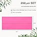 200 Pack #10 Business Envelopes, Self Seal Standard Hot Pink Envelopes for Secure Business & Legal Mailing, Office, Checks, Letter, Invoices, 4 1/8 x 9 1/2 Inches