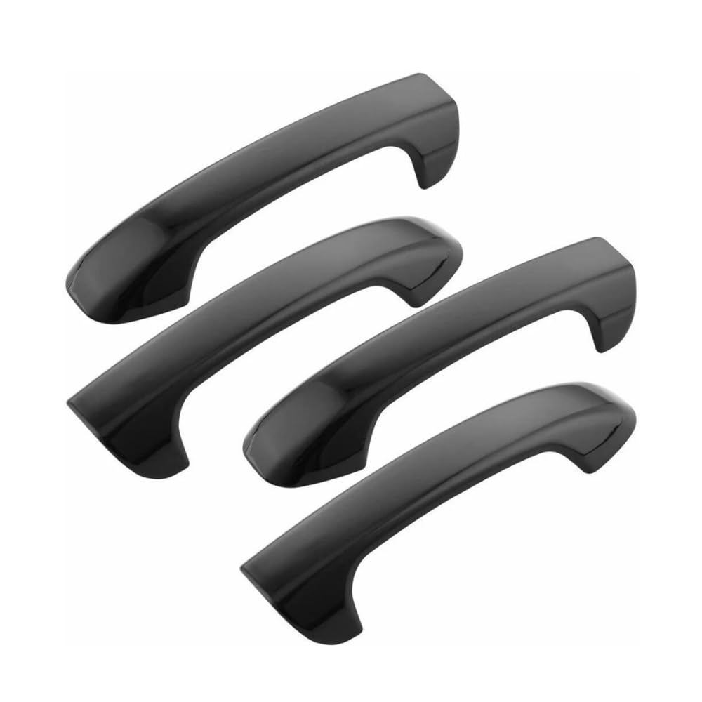 4 Pezzi Coperture Maniglia Porta Esterna In ABS Nero Per Dodge Ram 1500 2009-2018
