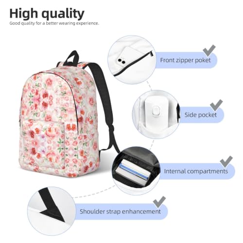 Mochila de lona suave CHAbu para evitar el dolor de espalda gracias a su gran capacidad clásica 5