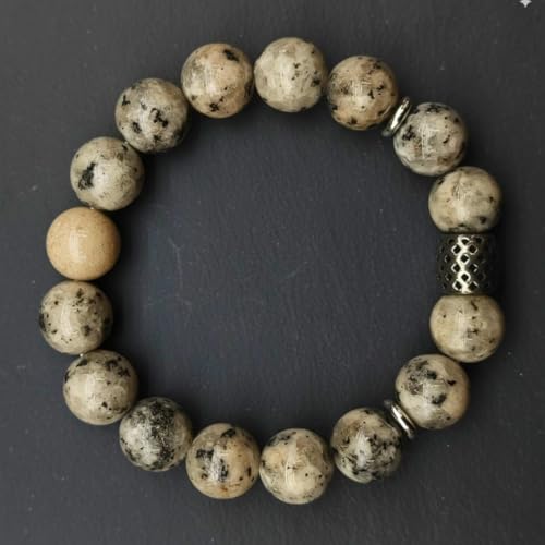 Image of THE MEN THING Natural Stone Bracelets - Adjustable Beaded Wristwear for Men & Boys (Multi-Design Collection)