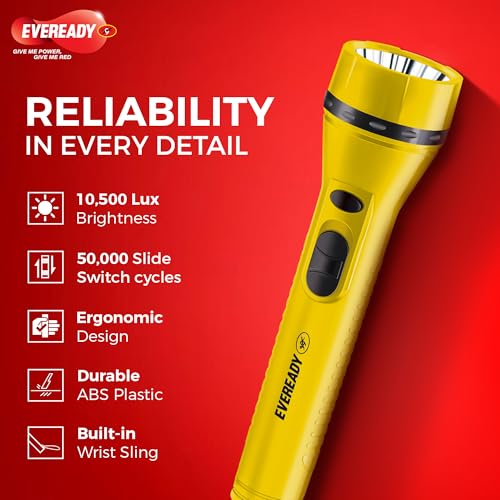 Image of Eveready DL 69 LED Flashlight Battery Powered, 1 Watt