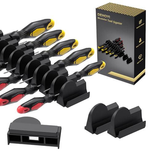 Magnetic Modular Screwdriver and Wrench Organizer (24pcs)
