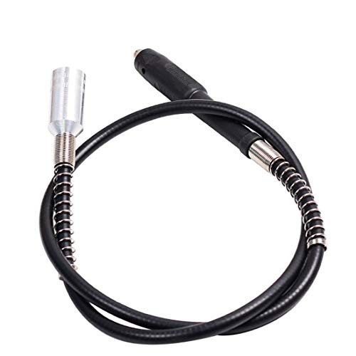 Image of DIY Crafts Pattern No # 8, Black Silver D, 108cm * 2cm for Dremel 3000 4000 Electric Drill Rotary Grinder Tool Attachments Flexible Shaft Fits P (Pattern No # 8, Black Silver D)