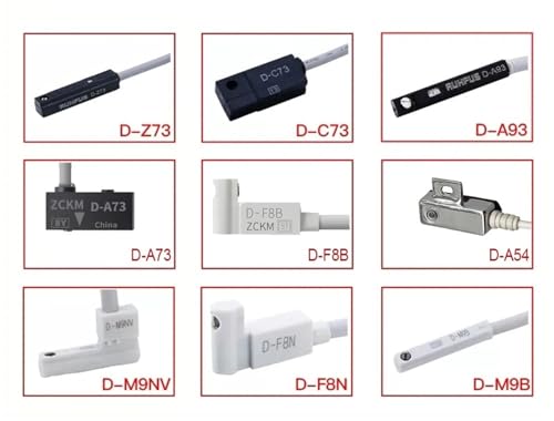 Sensor magnético D-M9N de 3 cables para detección en cilindros neumáticos de precisión 2