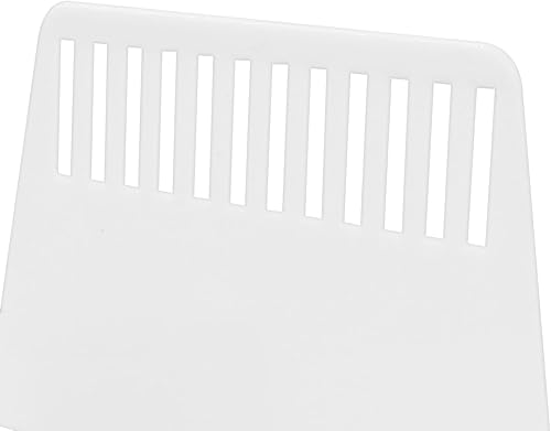 Miniatura 4 de Cuchillo de masilla de plástico, herramienta de raspador de 7.2 pulgadas, herramienta de alisado flexible para pintura, tratamiento de papel de