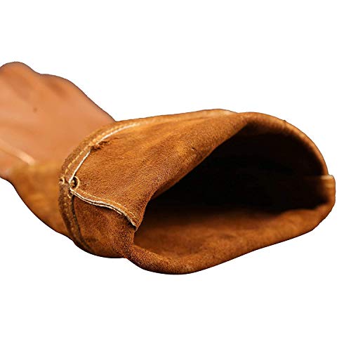 Kim Yuan Rose Pruning Gloves For Men And Women. Goatskin Leather Gardening Gloves #TOP3